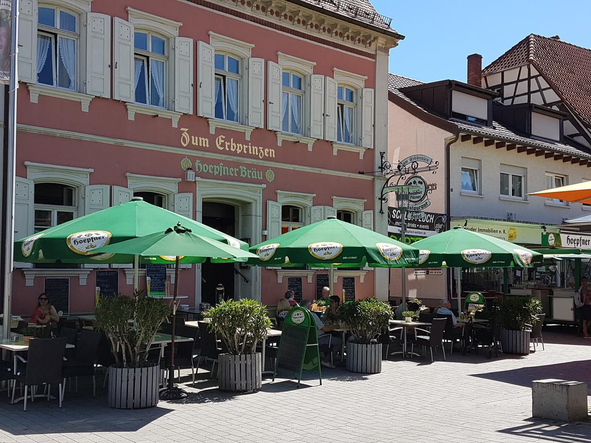 Hotel Restaurant Erbprinz Walldorf Exterior foto