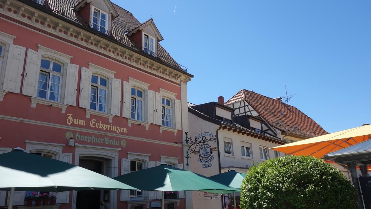 Hotel Restaurant Erbprinz Walldorf Exterior foto